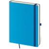 Zápisník Flexies L - linajkový , Blue (Farba Blue)