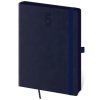 Denný A5 Memory s gumičkou , Navy (Farba Navy)