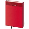 Týždenný A5 Print Classic , Red (Farba Red)