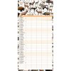 Nástenný rodinný plánovací Animalium , mixed (Farba mixed)
