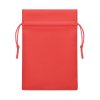 Malé darčekové vrecúško z RPET , Red (Farba Red)