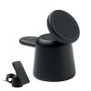 Bezdrôtová nabíjačka 15W, 3v1 , Black (Farba Black)