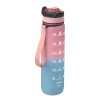 RPET fľaša 1000 ml , baby pink (Farba baby pink)