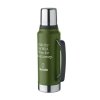 Termoska 1000ml z recyklovaného nerezu , dark green (Farba dark green)