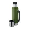Termoska 1000ml z recyklovaného nerezu , dark green (Farba dark green)