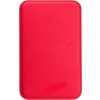 Hliníková solárna powerbanka 4000 mAh , Red (Farba Red)