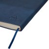 Zápisník A5 z recyklovaného PU , Blue (Farba Blue)