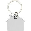 Nerezová kľúčenka-domček , Red (Farba Red)
