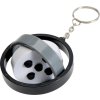 Gyroskopická fidget kľúčenka , Black (Farba Black)