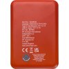 Powerbanka 5000mAh z recyklovaného plastu , brick (Farba brick)