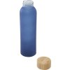 Matná sklenená fľaša (500 ml) , Ocean blue (Farba Ocean blue)