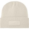 Pletená čiapka Boreas s nášivkou , sandstone (Farba sandstone)