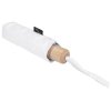 Skladací RPET dáždnik Dane , white (Farba white)