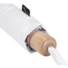 Skladací RPET dáždnik Dane , white (Farba white)
