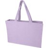 Taška z recyklovaného froté , lilac (Farba lilac)