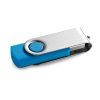 USB kľúč 8GB , Silver (Farba light blue)