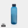 Fľaša na vodu z RPET z rukoväťou (750 ml) , Navy (Farba Navy)