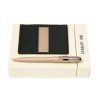 Sada - obal na karty a pero , Beige (Farba Beige)