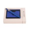 Sada - obal na karty a pero , Blue (Farba Blue)