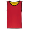 KID'S REVERSIBLE RUGBY BIB , lime/spicy orange, 8.10 (Farba lime/spicy orange, Velkost 8.10)