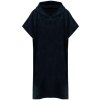Unisex froté pončo , Navy, L/XL (Farba Navy, Velkost L/XL)