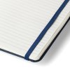 Zápisník A5 zo 600D RPET ELENA , Blue (Farba Blue)