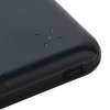 Recyklovaná powerbanka 10 000 mAh , Black (Farba Black)