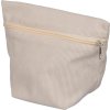 Menčestrová kozmetická taška , Beige (Farba Beige)