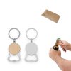 Bambusová kľúčenka - otvarák , natural (Farba natural)