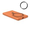Magnetická powerbanka 5000mAh/15W , Orange (Farba Orange)