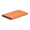 Hliníková powerbanka 4000 mAh , Orange (Farba Orange)