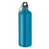 Nerezová fľaša (1000 ml) s karabínkou , turquoise (Farba turquoise)