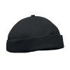 Bavlnená "docker" čiapka 260 g/m2 , Black (Farba Black)