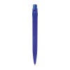 Plastové pogumované trojhranné pero , light blue (Farba light blue)
