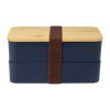 Plastový obedár (2x700 ml) , dark blue (Farba dark blue)