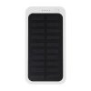 Solárna powerbanka (4000 mAh) z RABS , white (Farba white)