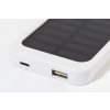Solárna powerbanka (4000 mAh) z RABS , white (Farba white)