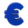 Antistresové euro , Blue (Farba Blue)
