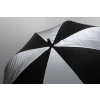 Manuálny reflexný dáždnik (112 cm) , Black (Farba Black)