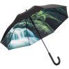 Automatický dáždnik "Waterflall" (105 cm) , Black (Farba Black)