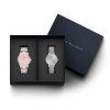 Hodinky Iconic Link (D36) + Petite Unitone (D28) , pink/silver (Farba pink/silver)