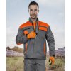 Blúza ARDON®2STRONG sivo-oranžová 46 (Varianta 46)