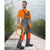 Nohavice s náprsenkou ARDON®2STRONG 03 sivo-oranžové 46