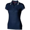 Slazenger•Dámska polokošela Deuce s krátkým rukávom•180 g/m2•100% bavlna , Navy, L (Farba Navy, Velkost L)