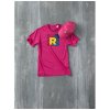 HEROS men´s t-shirt , magenta, XS (Farba magenta, Velkost XS)