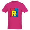 HEROS men´s t-shirt , magenta, XS (Farba magenta, Velkost XS)