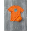 HEROS men´s t-shirt , Orange, XS (Farba Orange, Velkost XS)