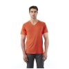 AMERY men's cool fit V-neck shirt , Red, L (Farba Red, Velkost L)