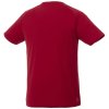 AMERY men's cool fit V-neck shirt , Red, L (Farba Red, Velkost L)