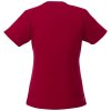 AMERY women's cool fit V-neck shirt , Red, M (Farba Red, Velkost M)